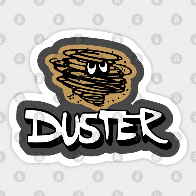 Duster - Car Character Sticker by Chewbaccadoll